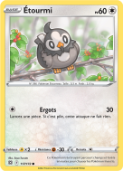 Carte Pokémon Étourmi 117/172 Commune Stars Étincelantes