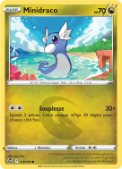 Carte Pokémon Minidraco 129/195 Commune Tempête Argentée