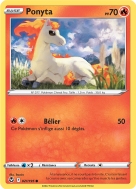Carte Pokémon Ponyta 021/195 Commune Tempête Argentée