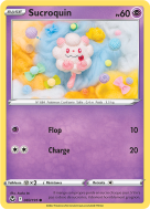 Carte Pokémon Sucroquin 083/195 Commune Tempête Argentée