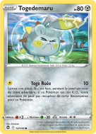 Carte Pokémon Togedemaru 127/195 Commune Tempête Argentée