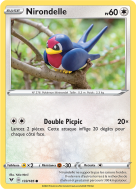 Carte Pokémon Nirondelle 133/185 Commune Voltage Éclatant