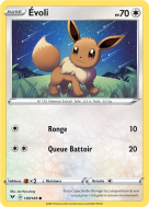 Carte Pokémon Évoli 130/185 Commune Voltage Éclatant