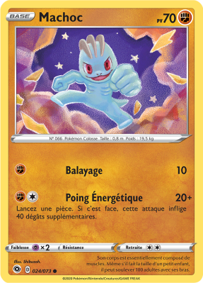 Carte Pokémon Machoc 024/073 Commune La Voie du Maître