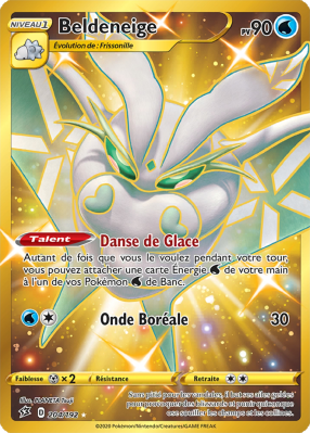 Carte Pokémon Beldeneige 204/192 Gold Clash des Rebelles
