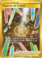 Carte Pokémon Caverne de Cristal 230/203 Gold Évolution Céleste