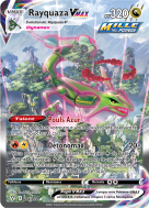 Carte Pokémon Rayquaza-VMAX 218/203 Gold Évolution Céleste