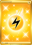 Carte Pokémon Énergie Électrique de base 235/203 Gold Évolution Céleste