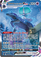Carte Pokémon Sylveroy Cavalier d'Effroi-VMAX 205/198 Gold Règne de Glace