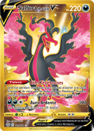 Carte Pokémon Sulfura de Galar-V 183/172 Gold Stars Étincelantes