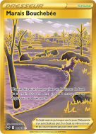 Carte Pokémon Marais Bouchebée 213/195 Gold Tempête Argentée
