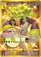 Carte Pokémon Gorythmic 197/189 Gold Ténèbres Embrasées