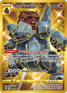 Carte Pokémon Monthracite 198/189 Gold Ténèbres Embrasées