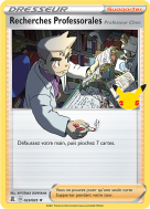 Carte Pokémon Recherches Professorales 023/025 Holographique Célébrations (JCC)