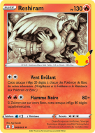 Carte Pokémon Reshiram 002/025 Holographique Célébrations (JCC)