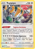 Carte Pokémon Regigigas 130/189 Holographique Astres Radieux