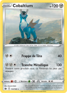 Carte Pokémon Cobaltium 114/198 Holographique Règne de Glace
