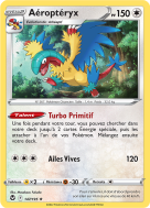 Carte Pokémon Aéroptéryx 147/195 Holographique Tempête Argentée