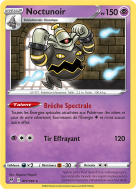 Carte Pokémon Noctunoir 071/185 Holographique Voltage Éclatant