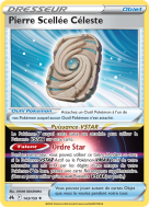 Carte Pokémon Pierre Scellée Céleste 143/159 Holographique Zénith Suprême