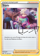 Carte Pokémon Travis 124/159 Holographique Zénith Suprême
