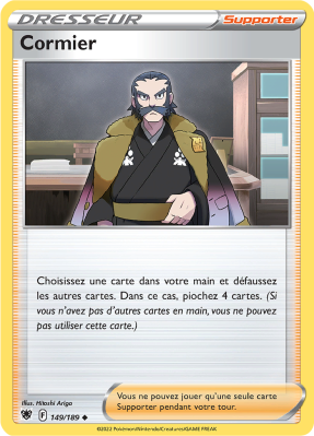 Carte Pokémon Cormier 149/189 Peu commune Astres Radieux