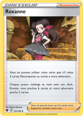 Carte Pokémon Roxanne 150/189 Peu commune Astres Radieux