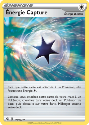 Carte Pokémon Énergie Capture 171/192 Peu commune Clash des Rebelles