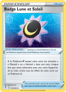 Carte Pokémon Badge Lune et Soleil 151/203 Peu commune Évolution Céleste