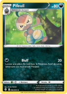 Carte Pokémon Pifeuil 096/203 Peu commune Évolution Céleste