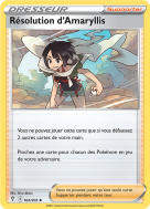 Carte Pokémon Résolution d'Amaryllis 164/203 Peu commune Évolution Céleste