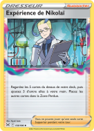 Carte Pokémon Expérience de Nikolaï 155/196 Peu commune Origine Perdue