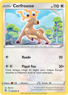 Carte Pokémon Cerfrousse 208/264 Peu commune Poing de Fusion