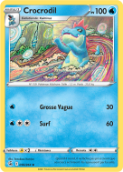 Carte Pokémon Crocrodil 056/264 Peu commune Poing de Fusion