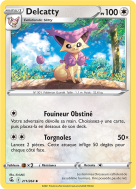 Carte Pokémon Delcatty 211/264 Peu commune Poing de Fusion