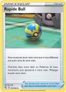 Carte Pokémon Rapide Ball 237/264 Peu commune Poing de Fusion