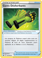 Carte Pokémon Gants Désherbants 155/198 Peu commune Règne de Glace