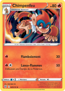 Carte Pokémon Chimpenfeu 025/172 Peu commune Stars Étincelantes