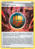 Carte Pokémon Énergie Poing Final 141/202 Peu commune Styles de Combat