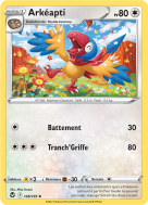 Carte Pokémon Arkéapti 146/195 Peu commune Tempête Argentée