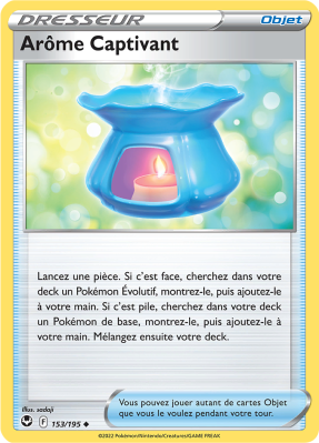 Carte Pokémon Arôme Captivant 153/195 Peu commune Tempête Argentée