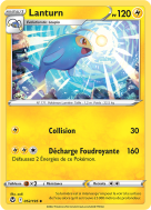 Carte Pokémon Lanturn 052/195 Peu commune Tempête Argentée