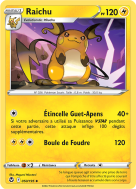 Carte Pokémon Raichu 050/195 Peu commune Tempête Argentée