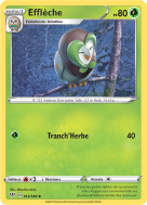 Carte Pokémon Efflèche 012/189 Peu commune Ténèbres Embrasées