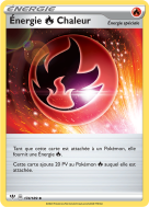 Carte Pokémon Énergie Feu Chaleur 174/189 Peu commune Ténèbres Embrasées