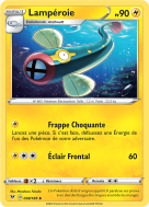 Carte Pokémon Lampéroie 058/185 Peu commune Voltage Éclatant