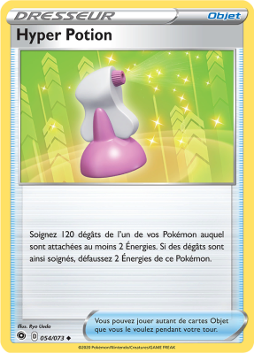 Carte Pokémon Hyper Potion 054/073 Peu commune La Voie du Maître