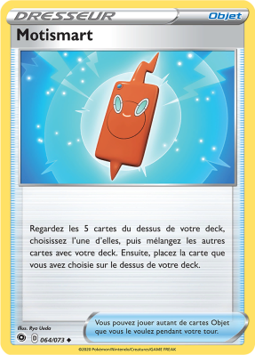 Carte Pokémon Motismart 064/073 Peu commune La Voie du Maître