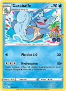Carte Pokémon Carabaffe 016/078 Peu commune Pokémon GO (JCC)