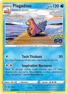 Carte Pokémon Flagadoss 020/078 Peu commune Pokémon GO (JCC)